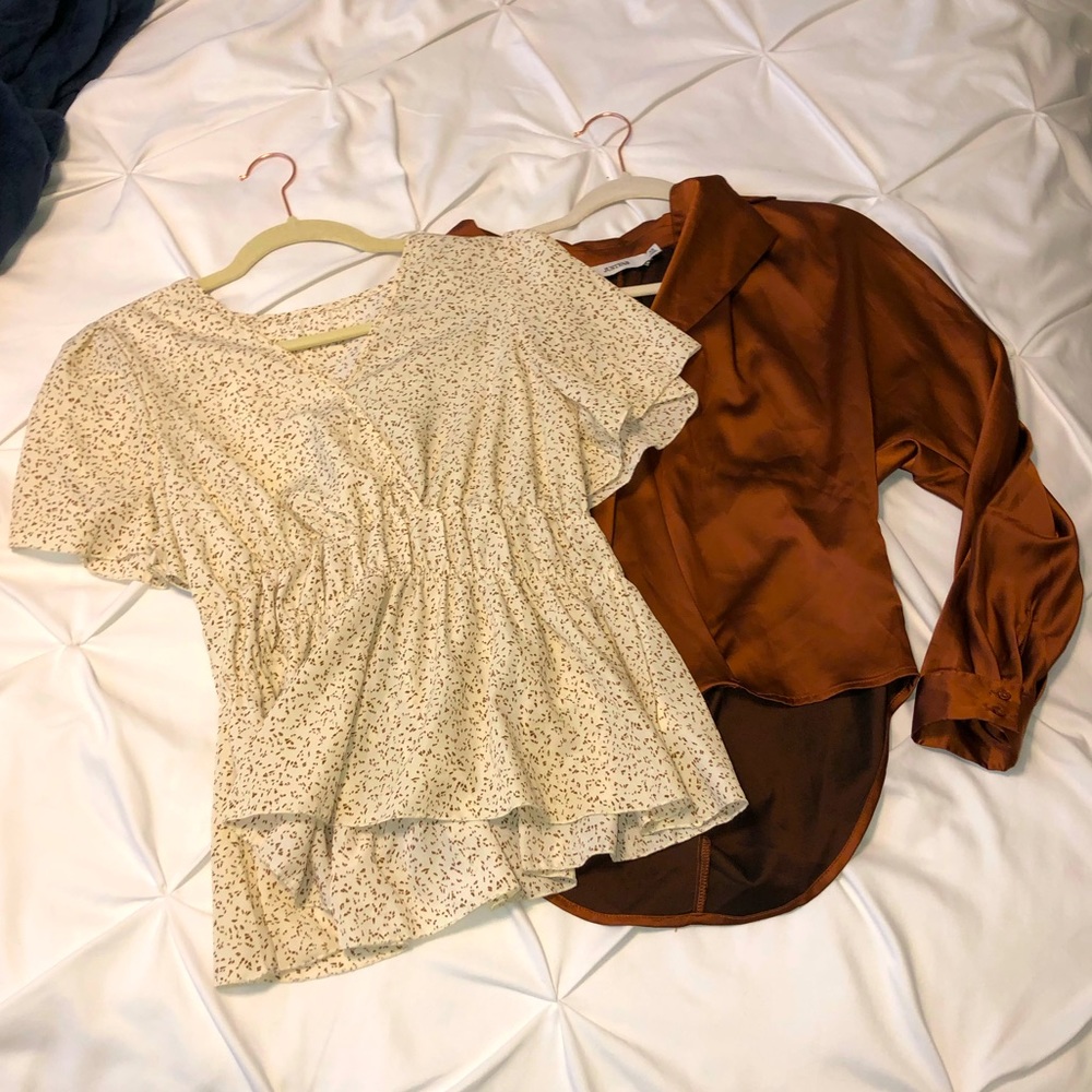 Neutral tops!🤍🧡
